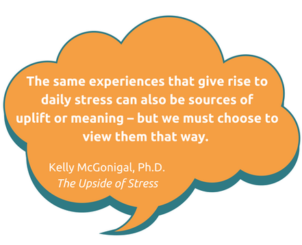 daily stress can be a source of uplift or meaning